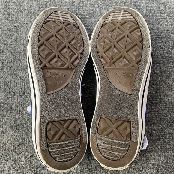 Converse All Stars Low Top Blue Canvas Shoes Size Men's Size 8 / Women's Size 10 - Picture 4 of 11